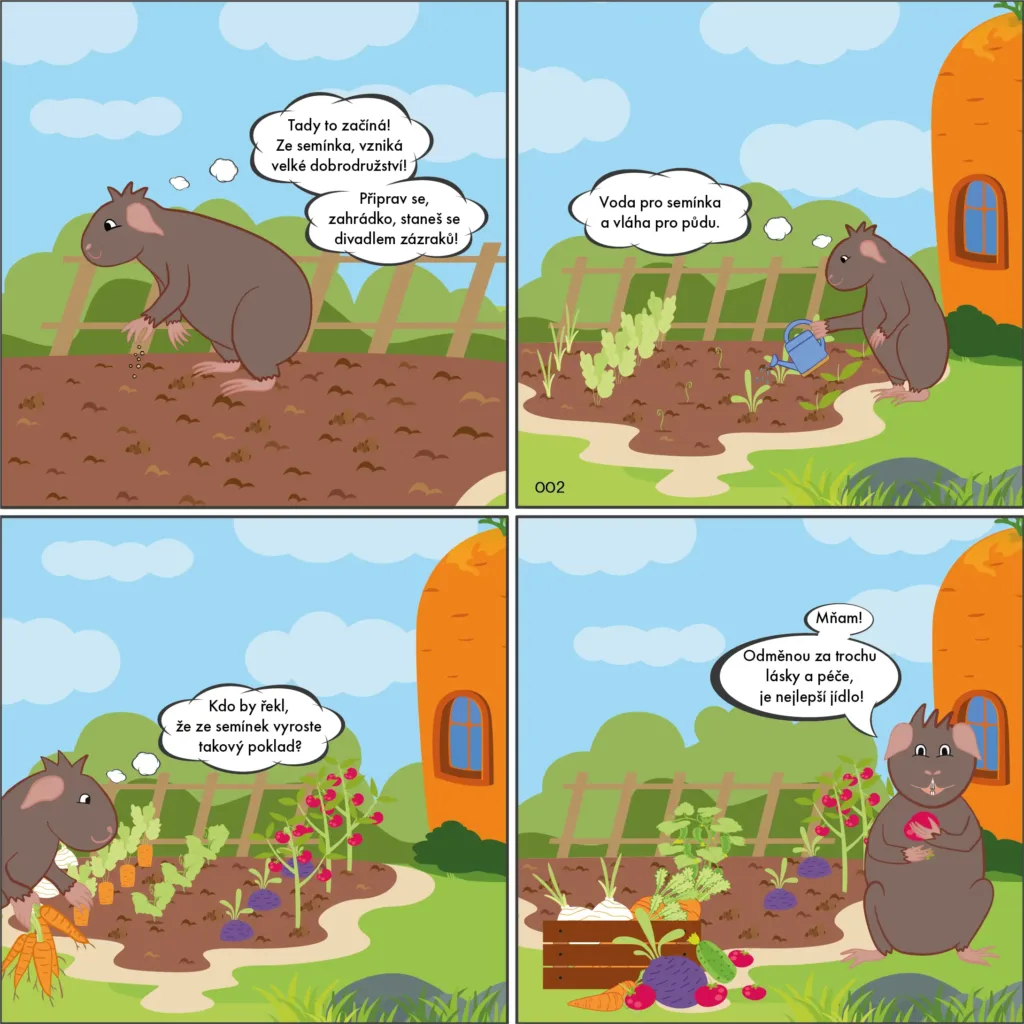 002 Trpělivost a péče přináší úrodu